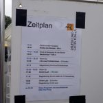 Die Orientierung für die Läufer