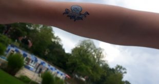 Freibad Gadderbaum Kinderarm mit Bild