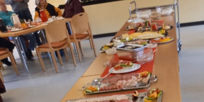 Frühstück im Thekoa-Saal in Eckardtsheim