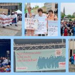 Bilder vom Europäischen Protesttag zur Gleichstellung von Menschen mit Behinderung.